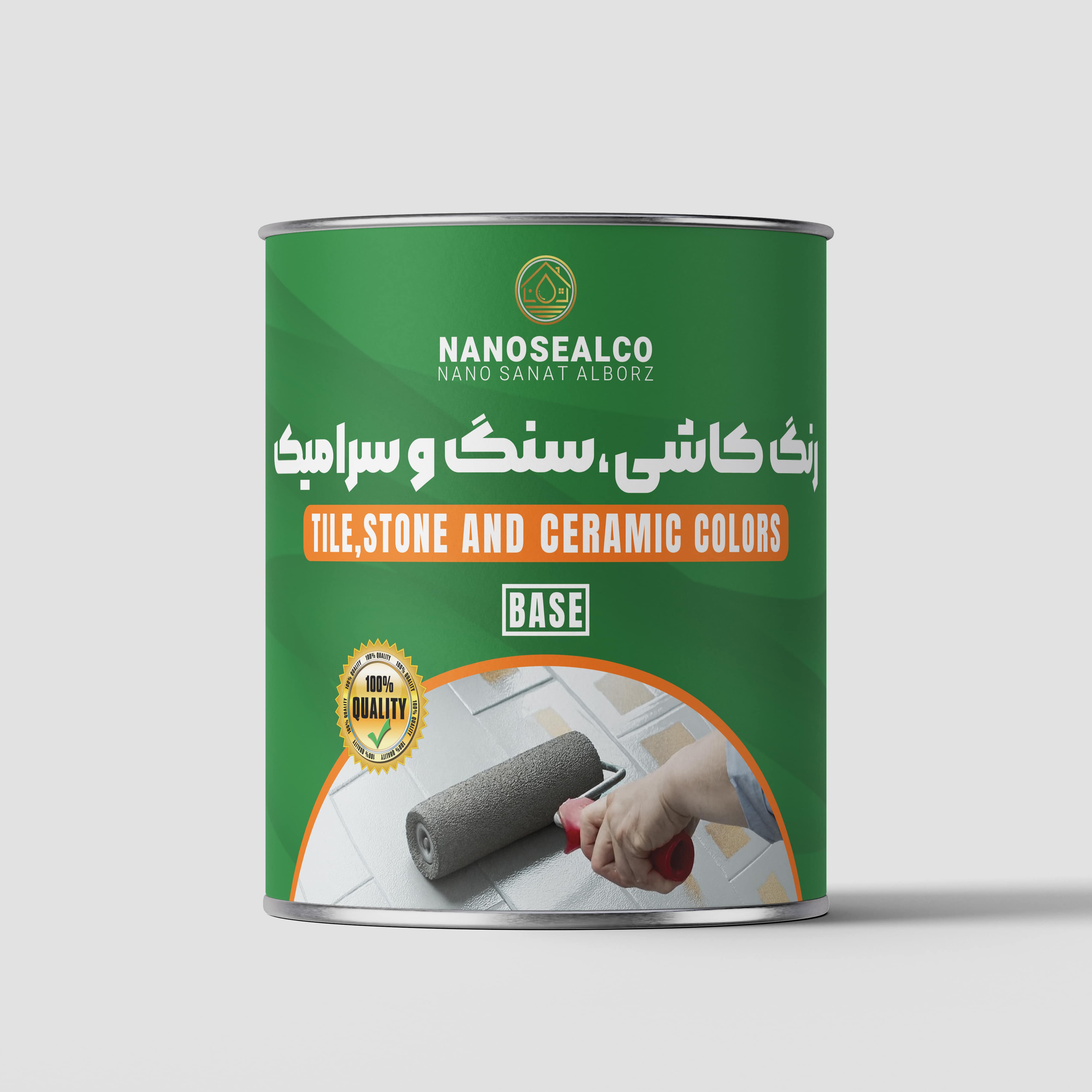 رنگ کاشی سرامیک پوکسیوال سطوح داخلی